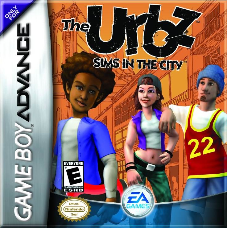 The Urbz: Sims in the City box art for GameBoy Advance